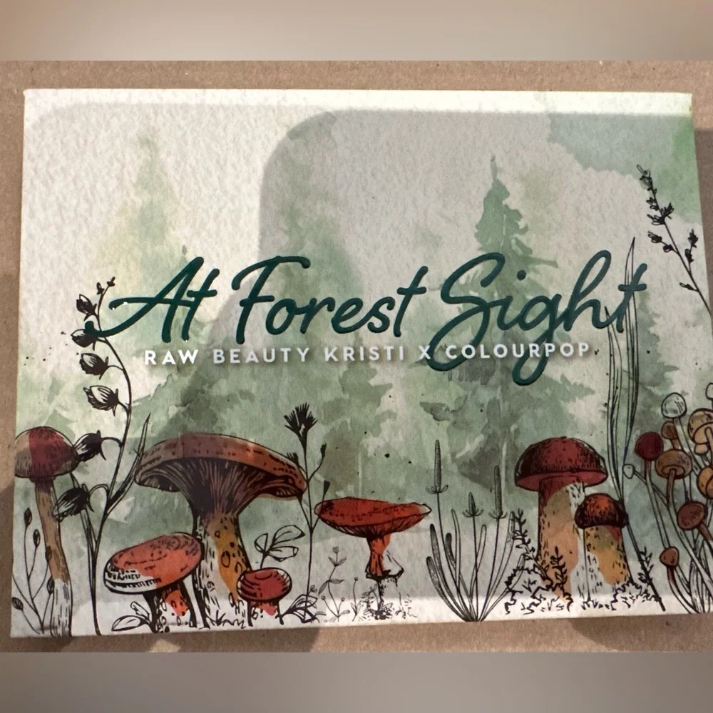 Colourpop x Raw Beauty Kristi At Forest Sight Palette